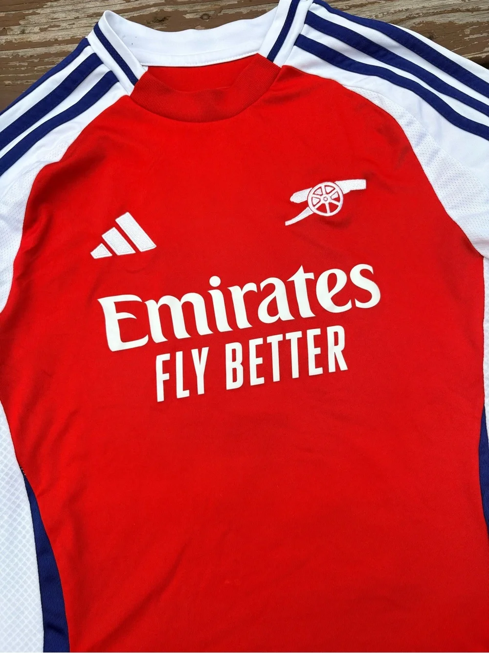 adidas Arsenal 24/25 Home Jersey – Saka #7 – Youth 13–14